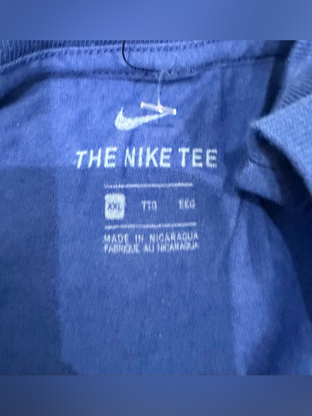 Nike Men’s Tee Blue XXL 2023 World Series Champions T NWT‎ - Picture 4 of 4